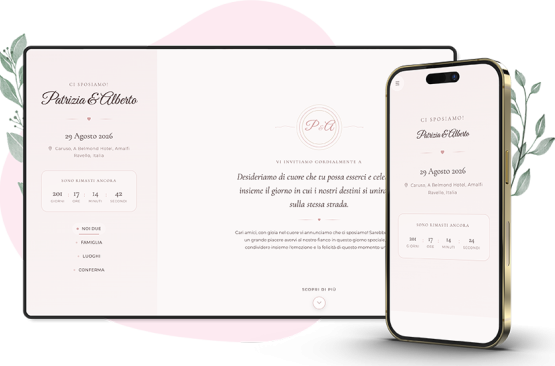 Invito - modello Glass